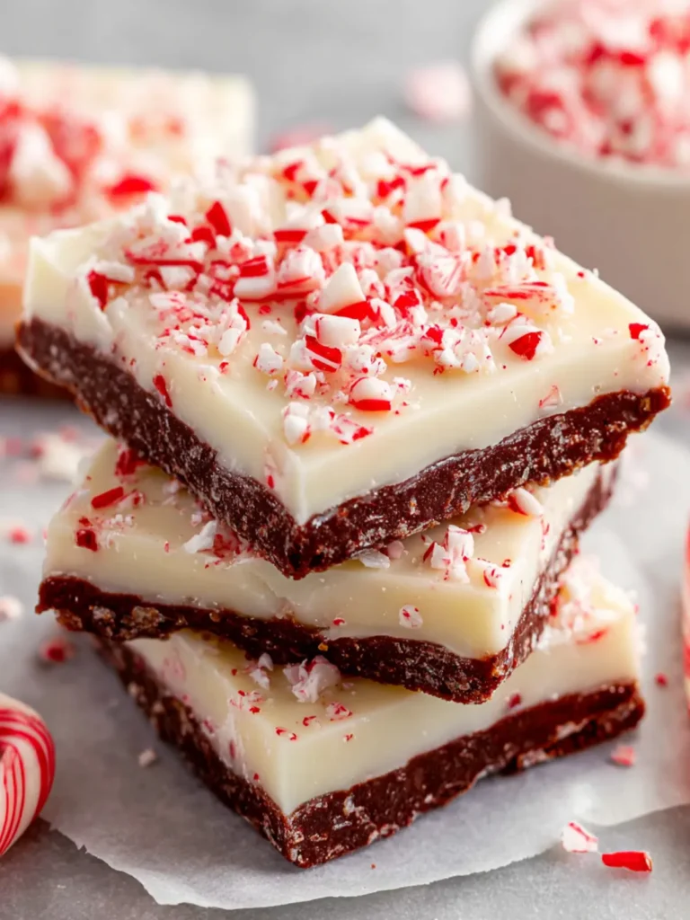 Easy Peppermint Bark Recipe First Image