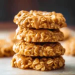 Peanut Butter No Bake Cookies First Image