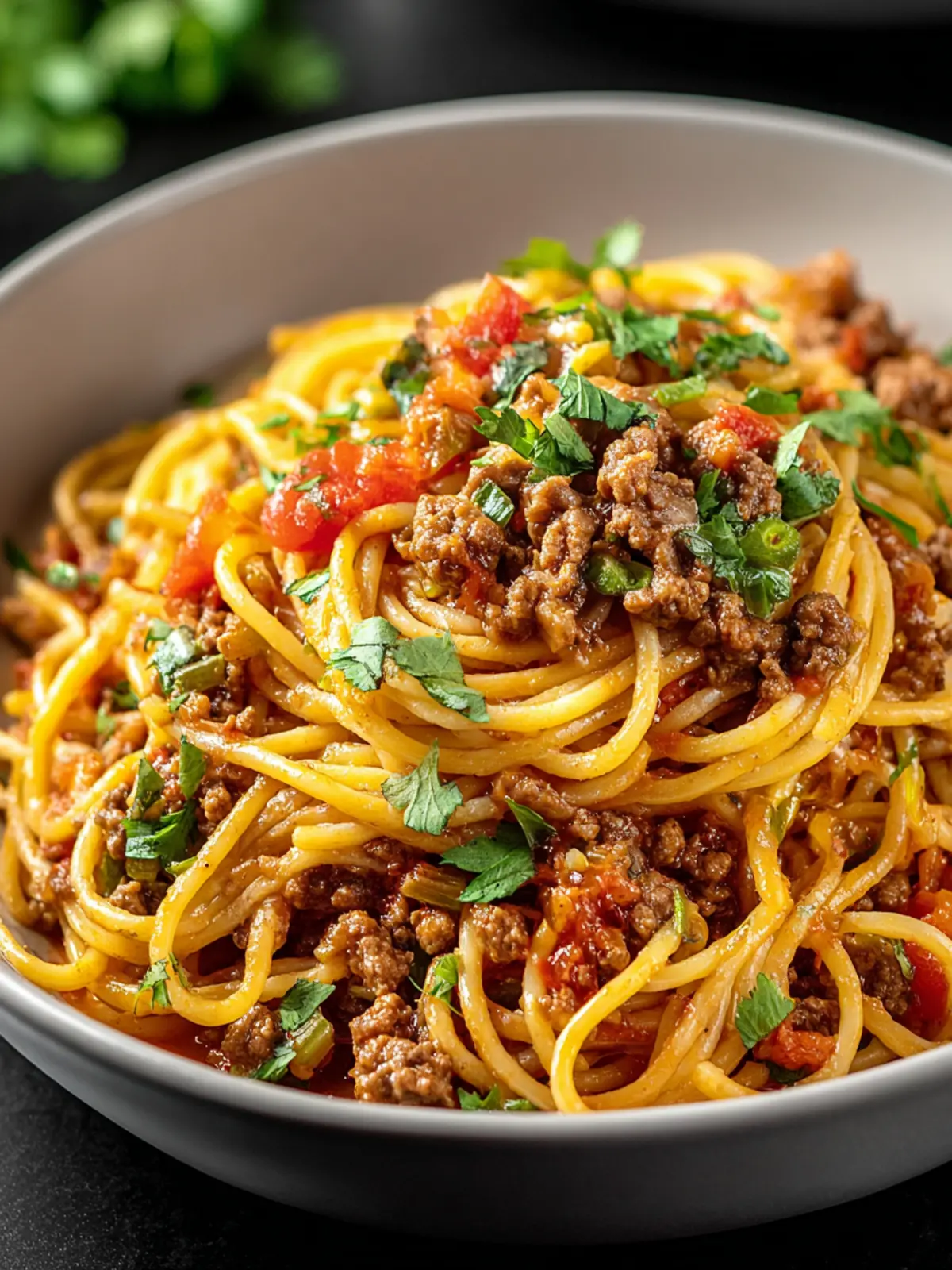 Delicious Crockpot Taco Spaghetti Recipe for Busy Nights First Image