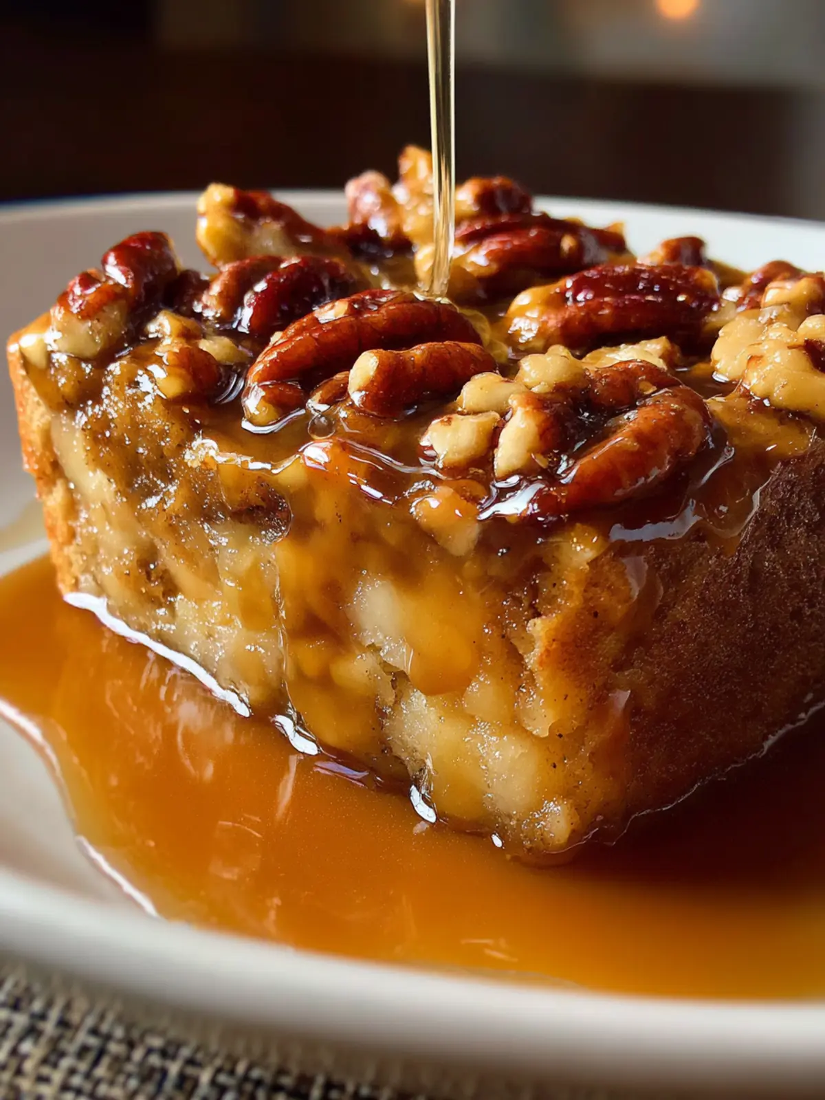 Irresistible Pecan Praline Bread Pudding Recipe Delight First Image