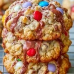 Gluten Free Flourless Monster Cookies First Image