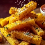 Irresistible Crispy Parmesan Polenta Fries Recipe First Image
