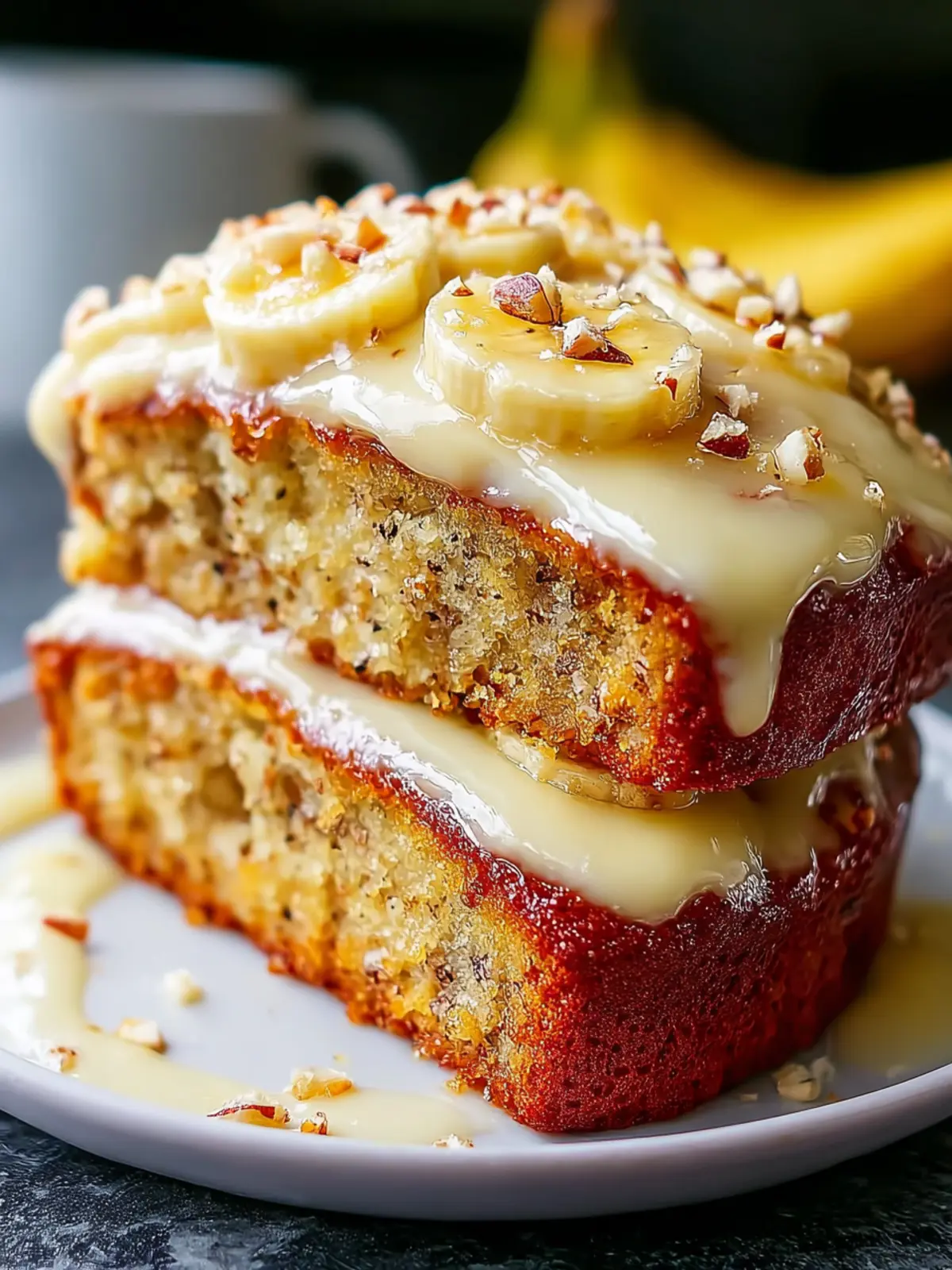 Best Banana Cake Recipe: Incredibly Moist & Easy to Bake! First Image