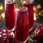 Virgin Pomegranate and Cranberry Bellini First Image