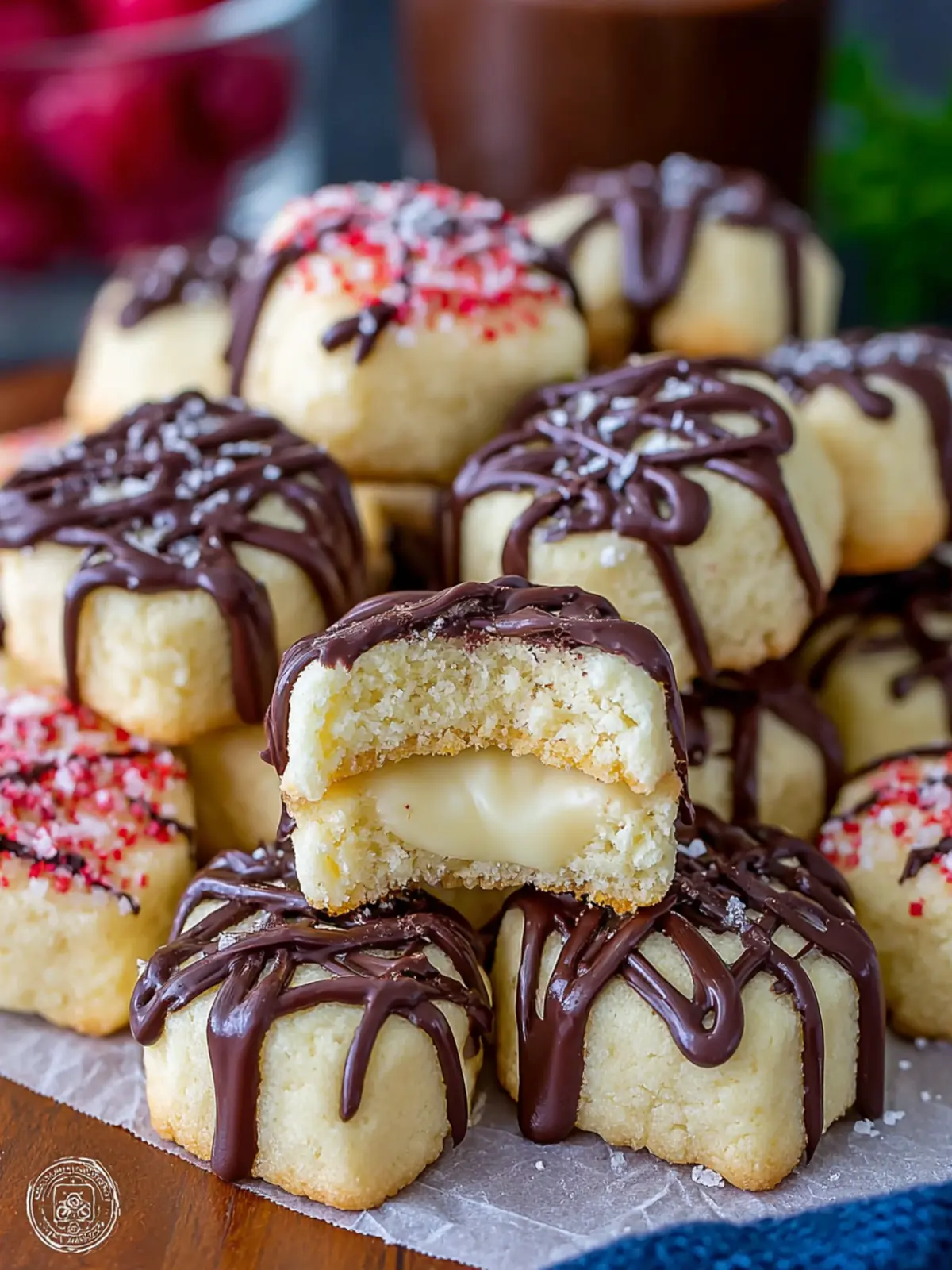 Chocolate Shortbread Bites First Image