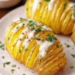 Crispy Hasselback Potatoes First Image