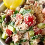 Quick Mediterranean Tuna Salad with No Mayo (Healthy) First Image