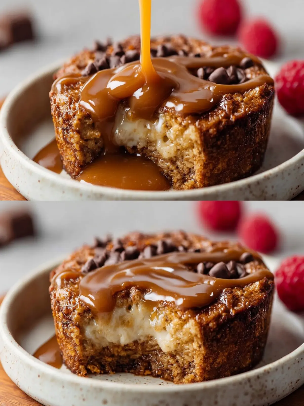 Salted Caramel Baked Oats – An Easy & Decadent Breakfast First Image