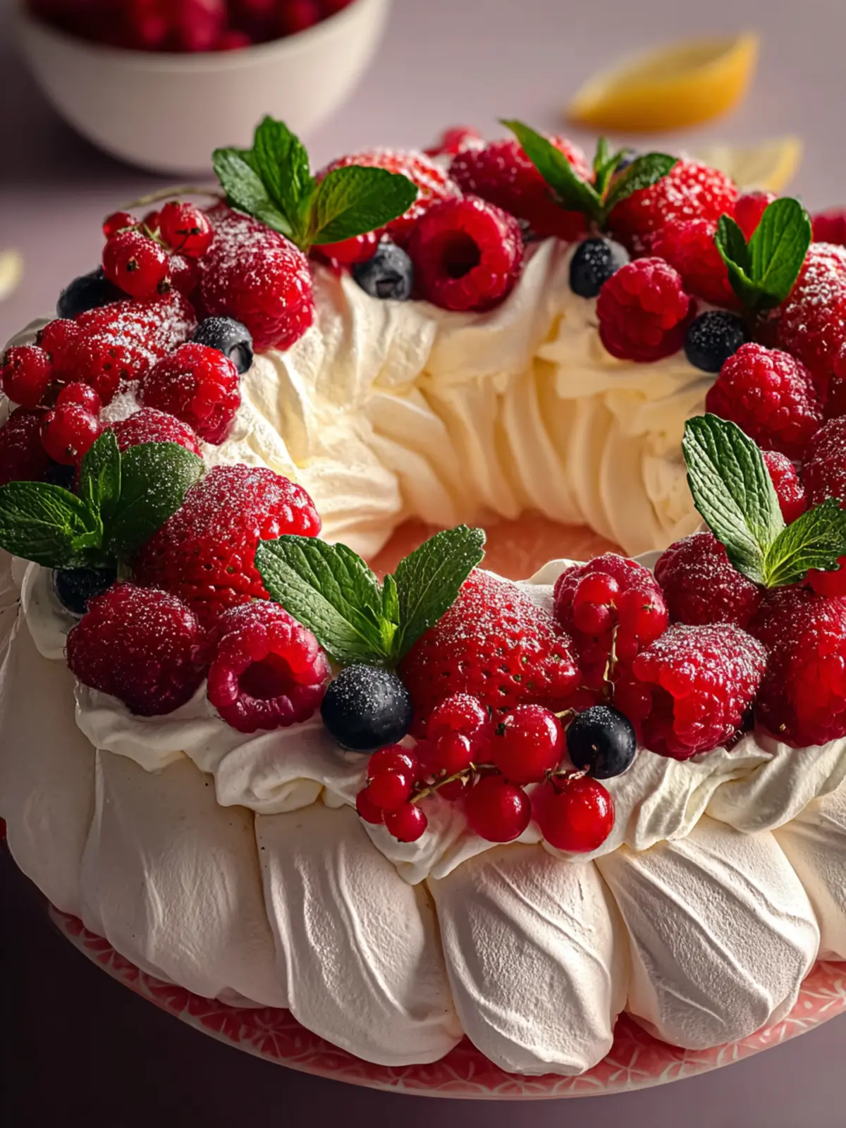 Irresistible Pavlova Wreath Recipe for Stunning Desserts First Image