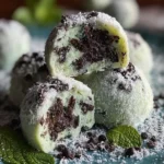 Mint Chocolate Chip Snowball Cookies: A Sweet Delight! First Image