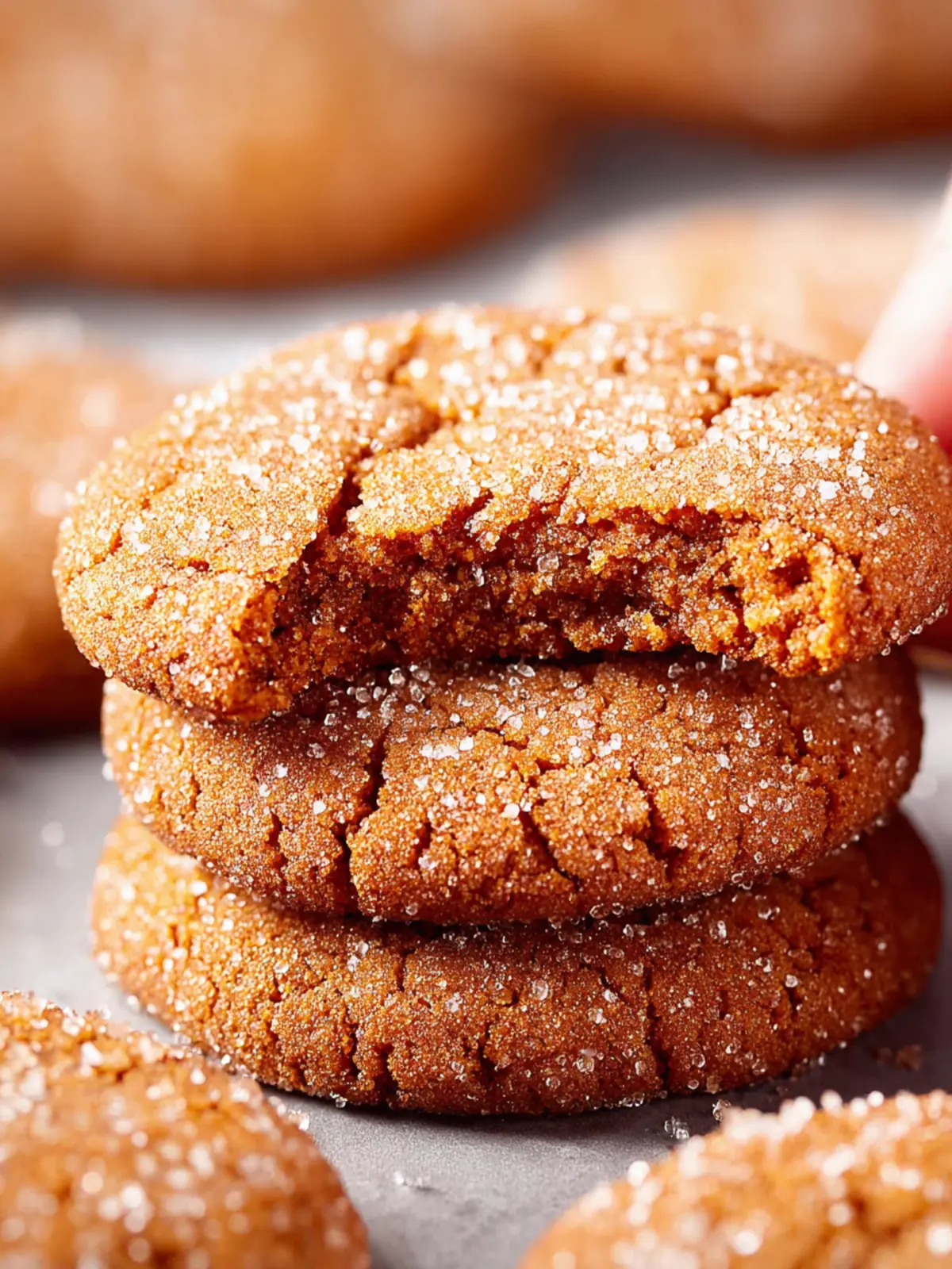 Gingersnap Cookies First Image