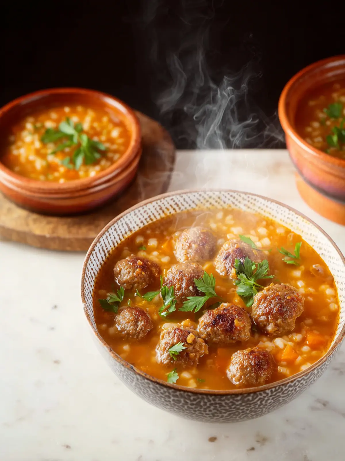 Easy Meatball Soup First Image