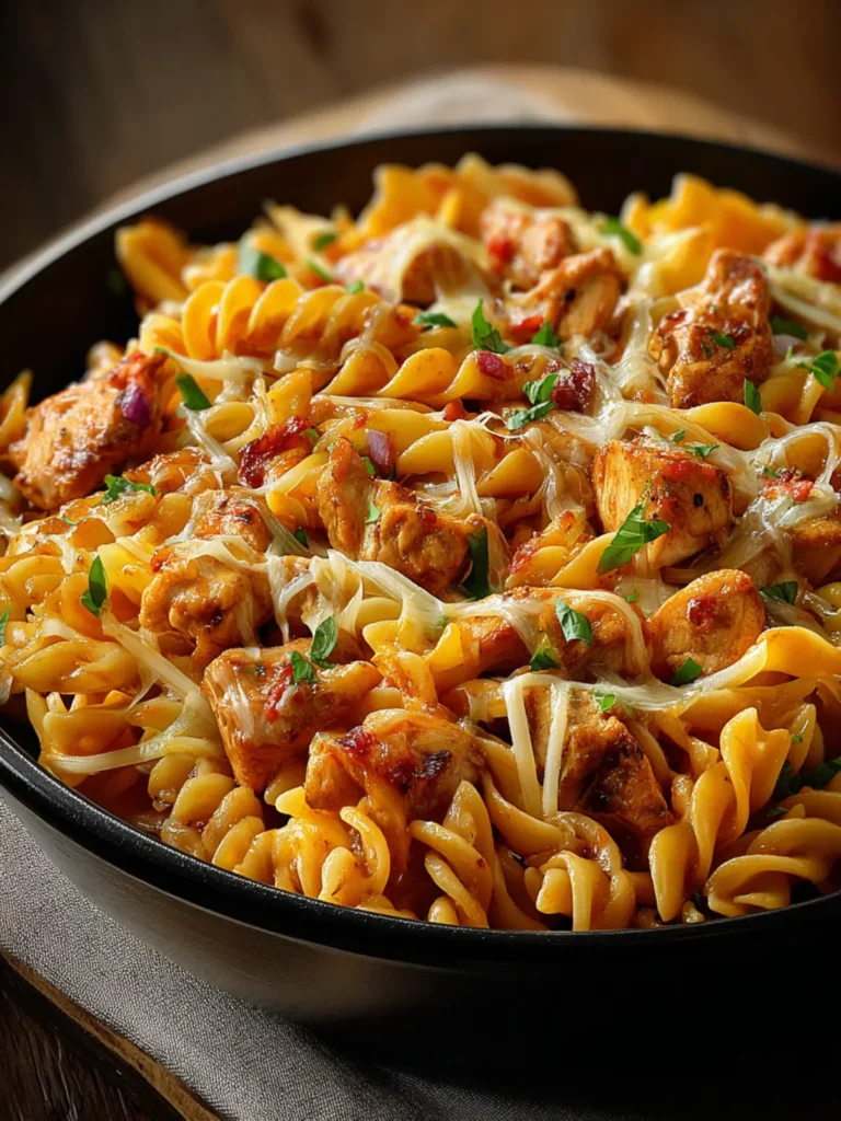 Bold Cajun BBQ Chicken Pasta: A Flavor Party Awaits! First Image