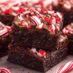 Candy Cane Brownies First Image