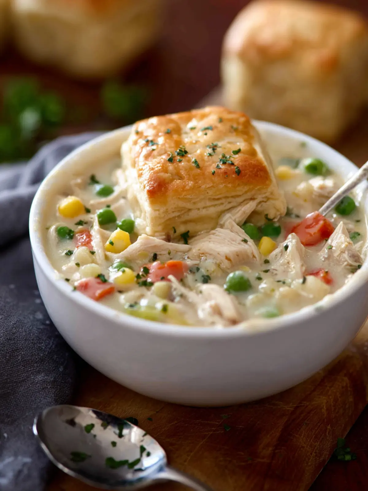 Chicken Pot Pie Soup First Image