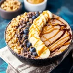 Chocolate Peanut Butter Smoothie Bowl First Image