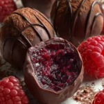 Chocolate Raspberry Truffles First Image
