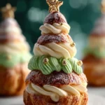 Christmas Tree Cream Puffs First Image