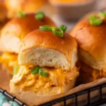 Easy Buffalo Chicken Dip Sliders Recipe First Image