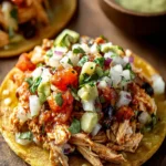 Flavorful Shredded Chicken Tostadas Recipe for Fiesta Fun First Image