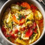 Garlicky Cabbage Soup First Image