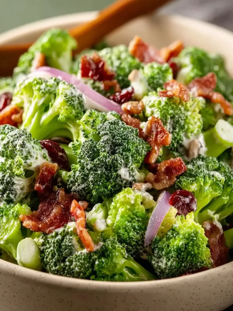 Healthy Broccoli Salad First Image