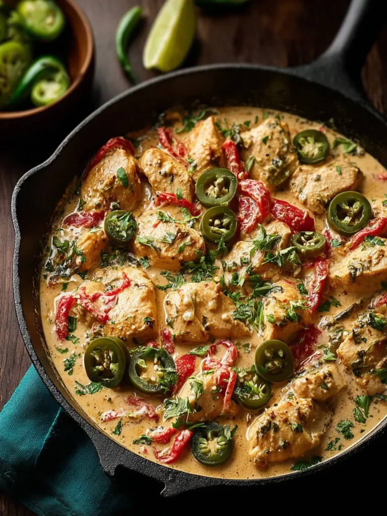 Irresistible Creamy Jalapeño Chicken Skillet Recipe First Image