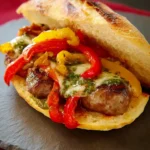 Italian Sausage and Pepper Sandwich First Image