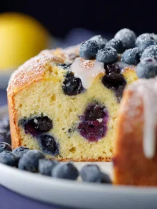 Lemon Blueberry Breakfast Cake First Image