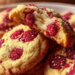 Lemon Raspberry Cookies First Image