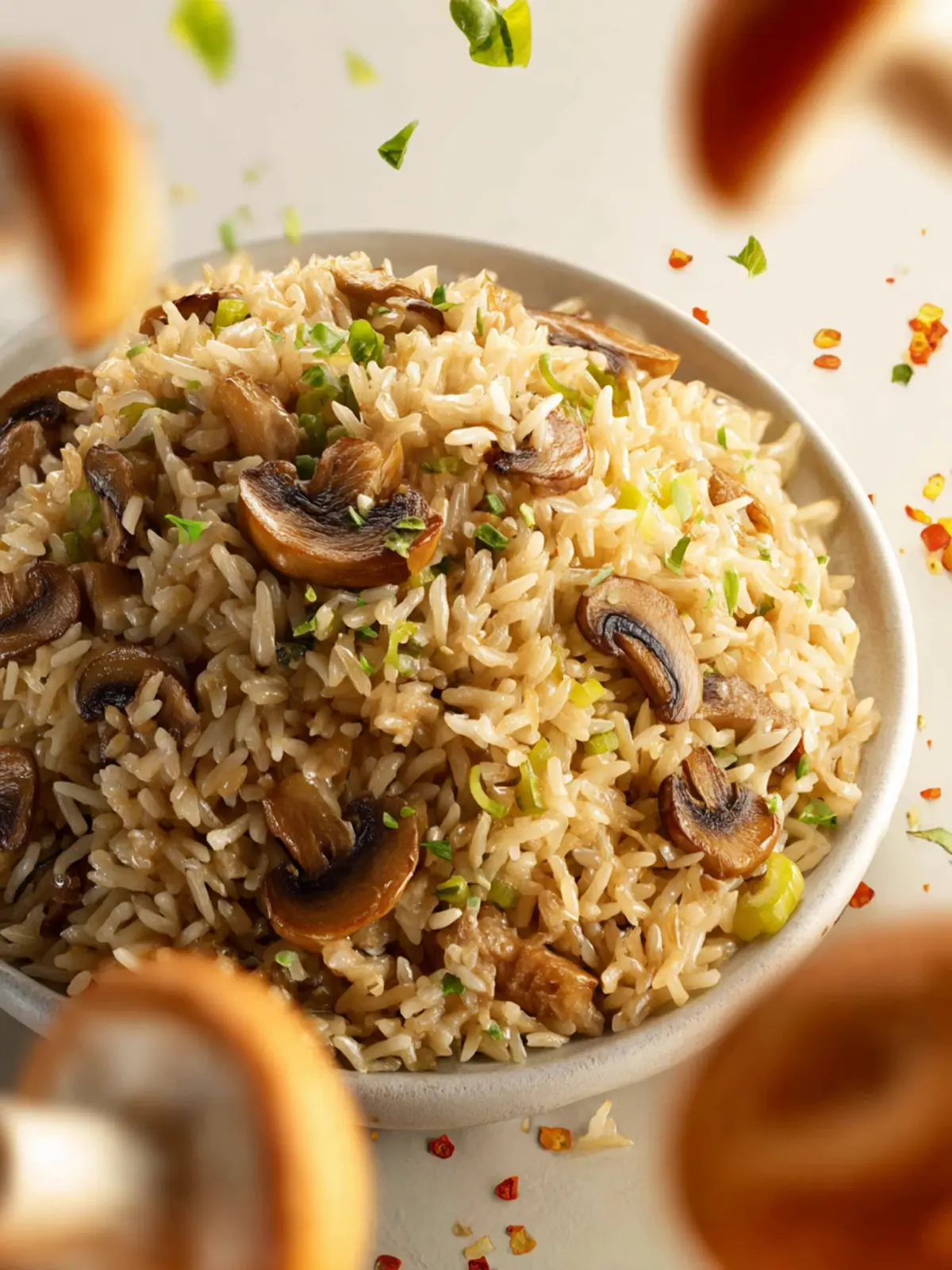 Mushroom Rice First Image