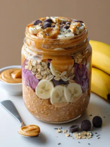 Peanut Butter Overnight Oats First Image