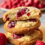 Raspberry Cheesecake Cookies First Image