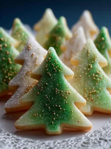 Sparkling Sugar Tree Cookies First Image