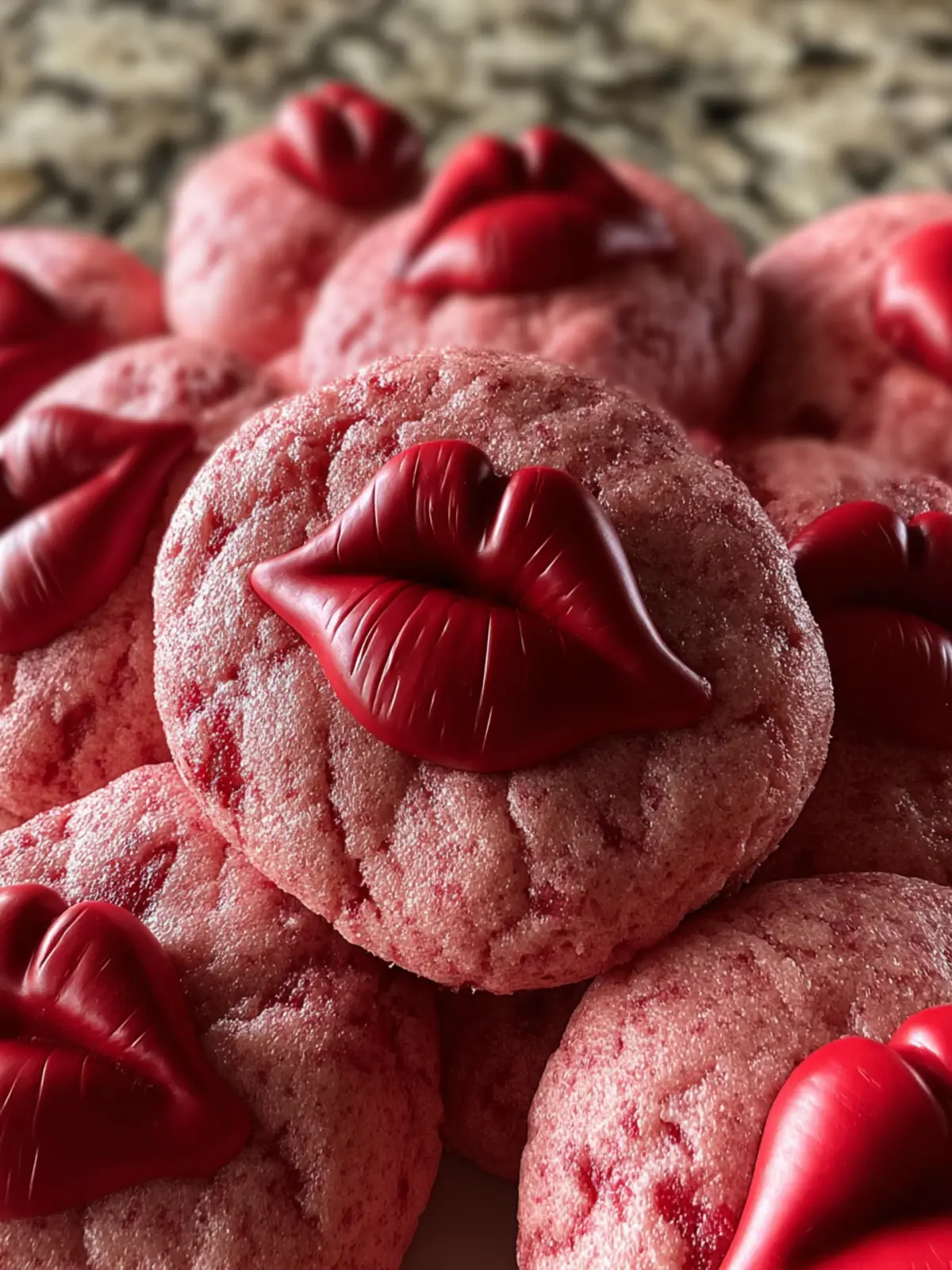 Strawberry Kiss Cookies First Image