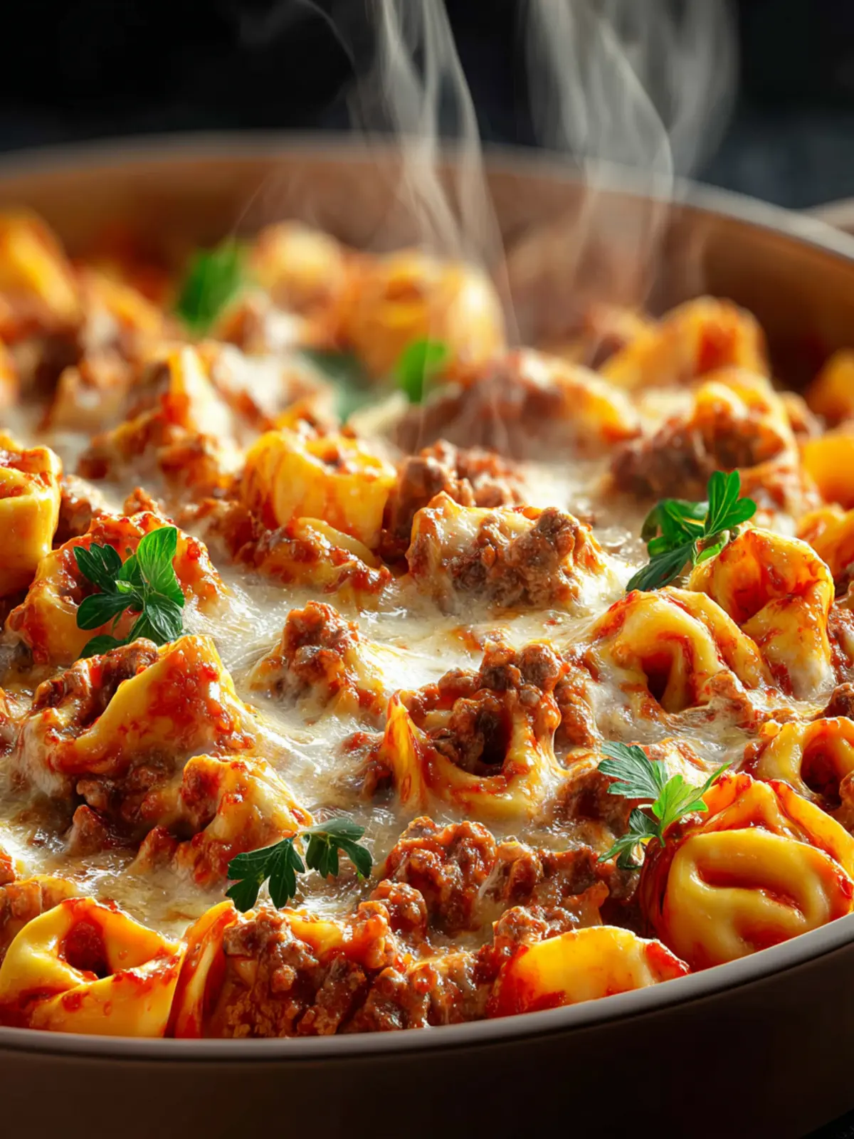Ultimate Beefy Tortellini Bake: Comfort Food Delight First Image
