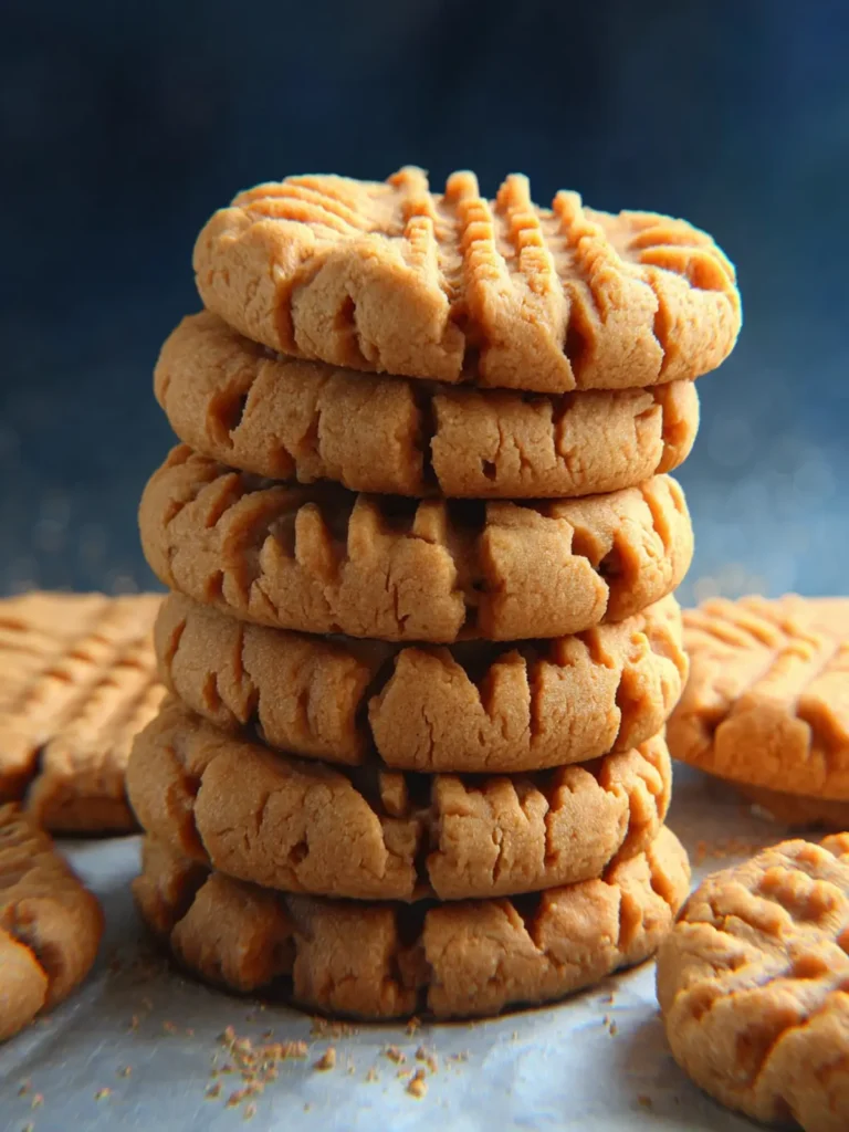 Vegan Peanut Butter Cookies First Image