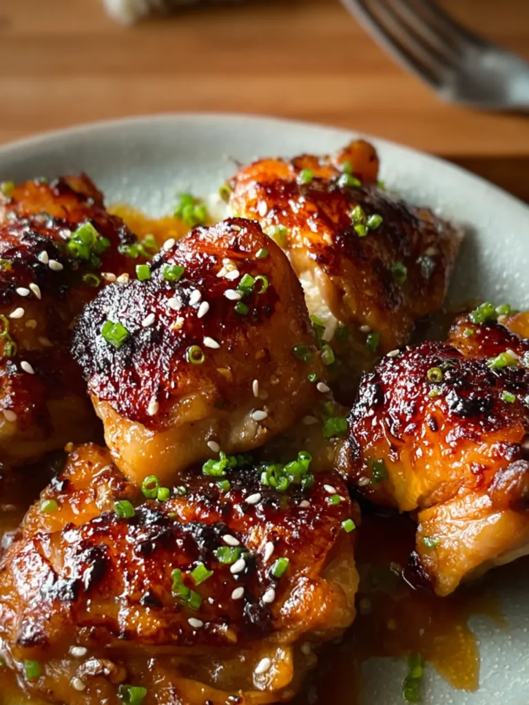 Garlic Miso Chicken Thighs That Will Wow Your Taste Buds First Image