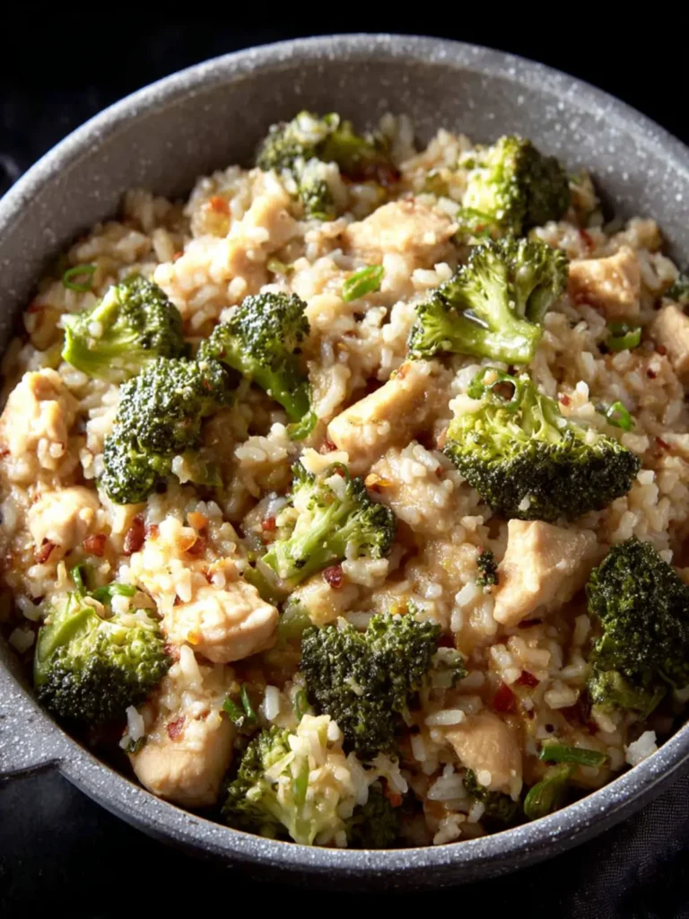 Chicken and Rice Skillet with Broccoli First Image