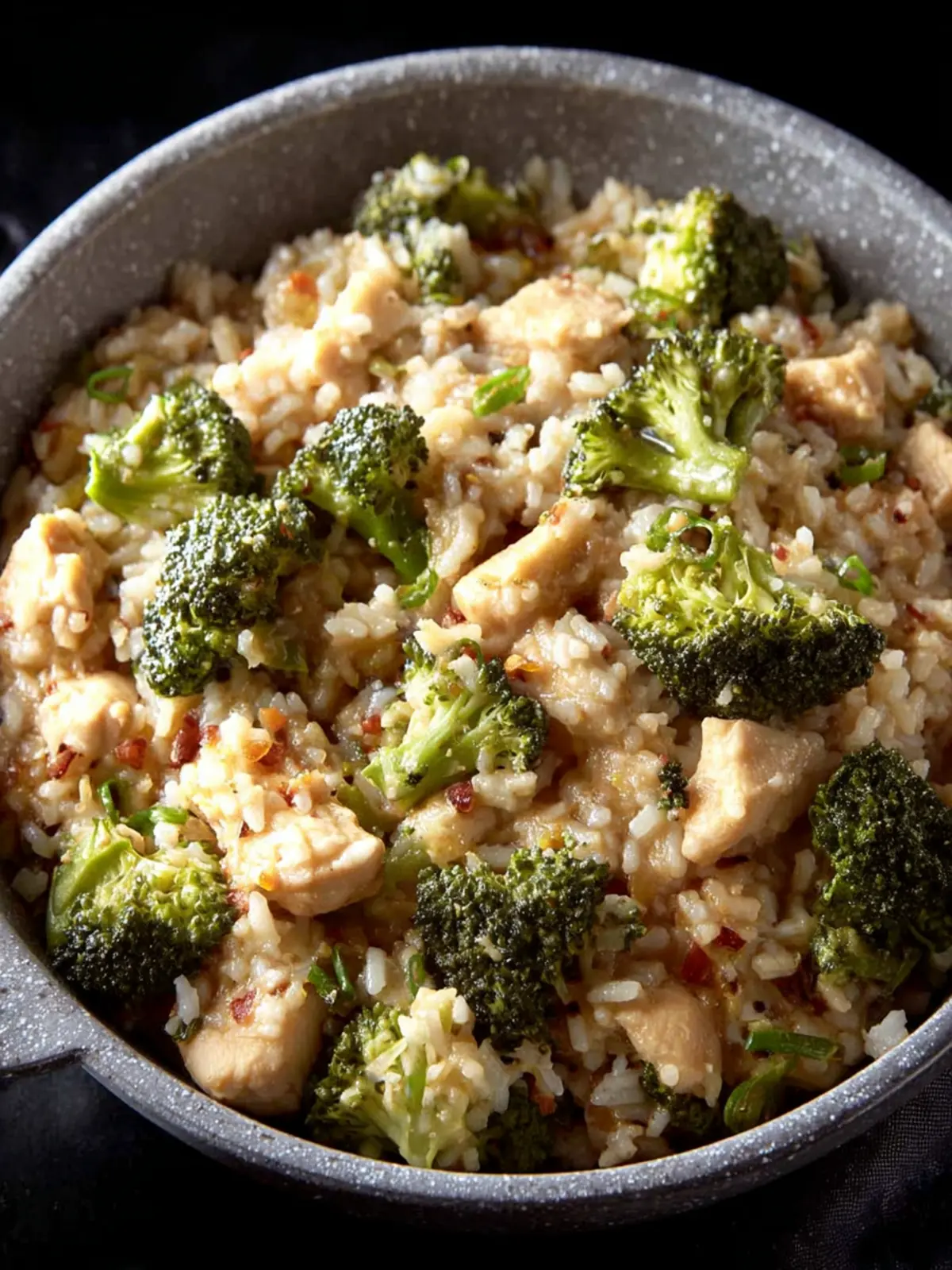 Chicken and Rice Skillet with Broccoli First Image