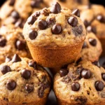 Mini Chocolate Chip Banana Muffins First Image