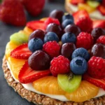 Healthy Fruit Pizza First Image