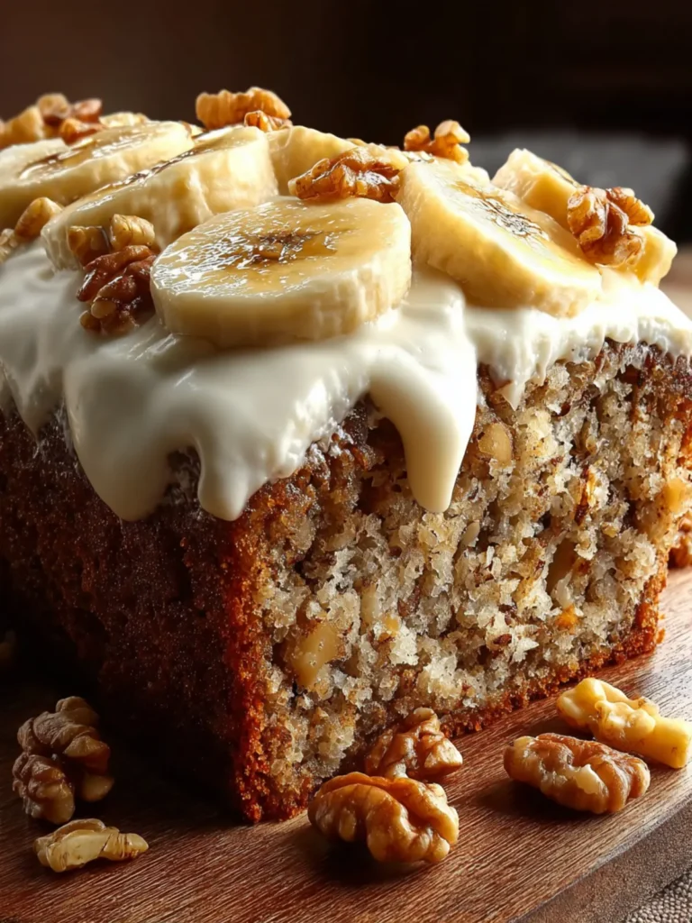 Amazing Banana Bread Cake First Image