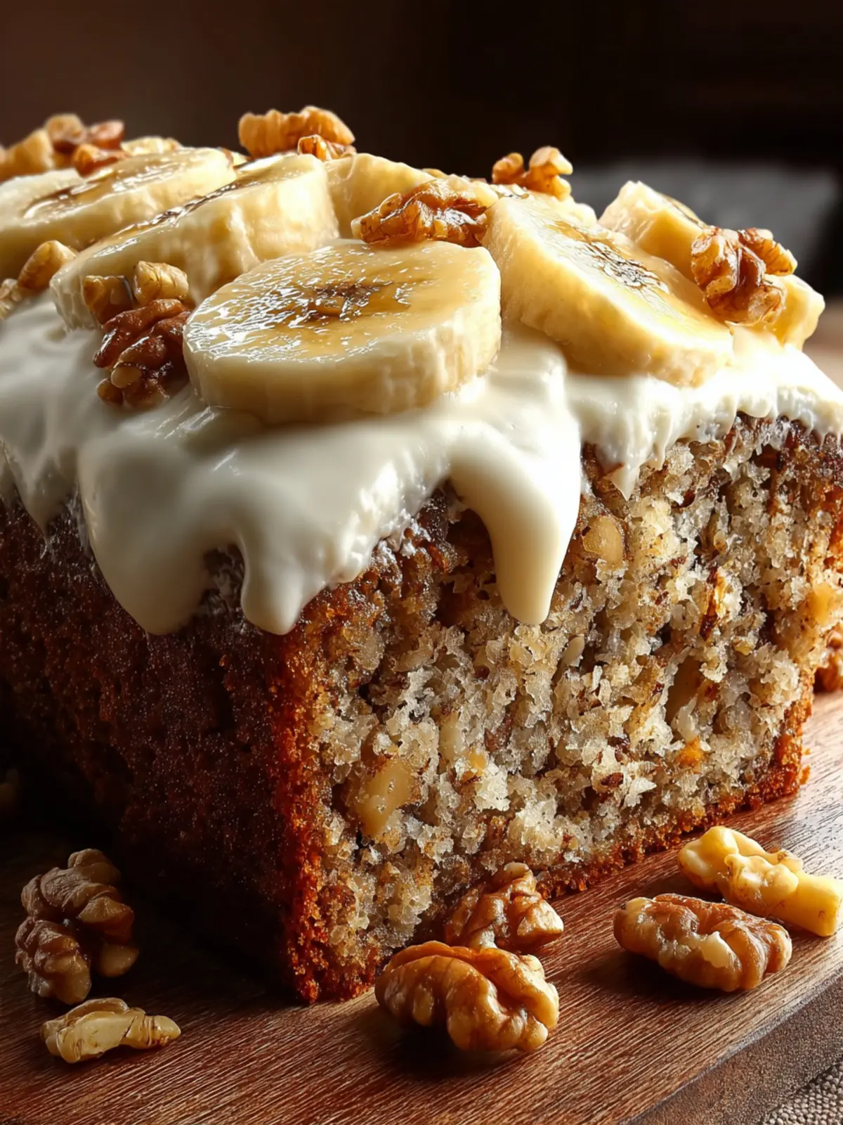 Amazing Banana Bread Cake First Image