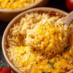 Baked Cheesy Rice First Image