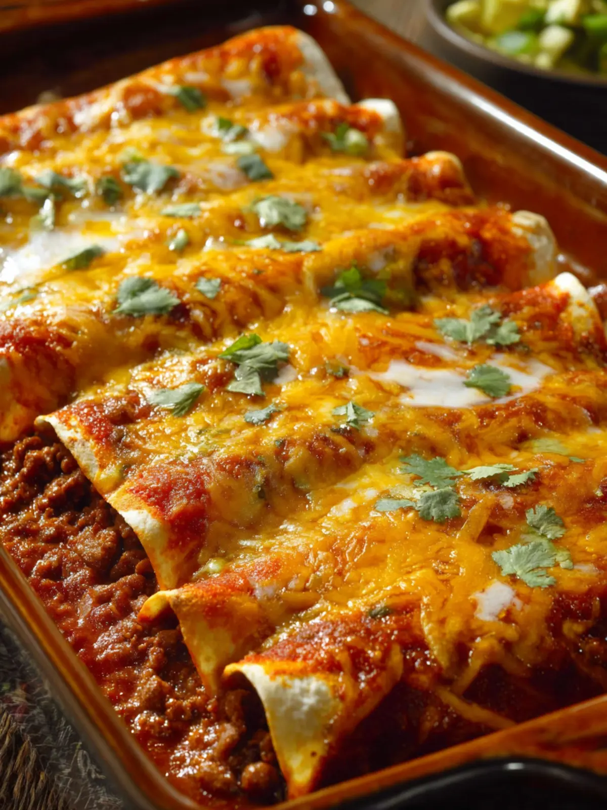 Beef & Bean Enchiladas Bake First Image