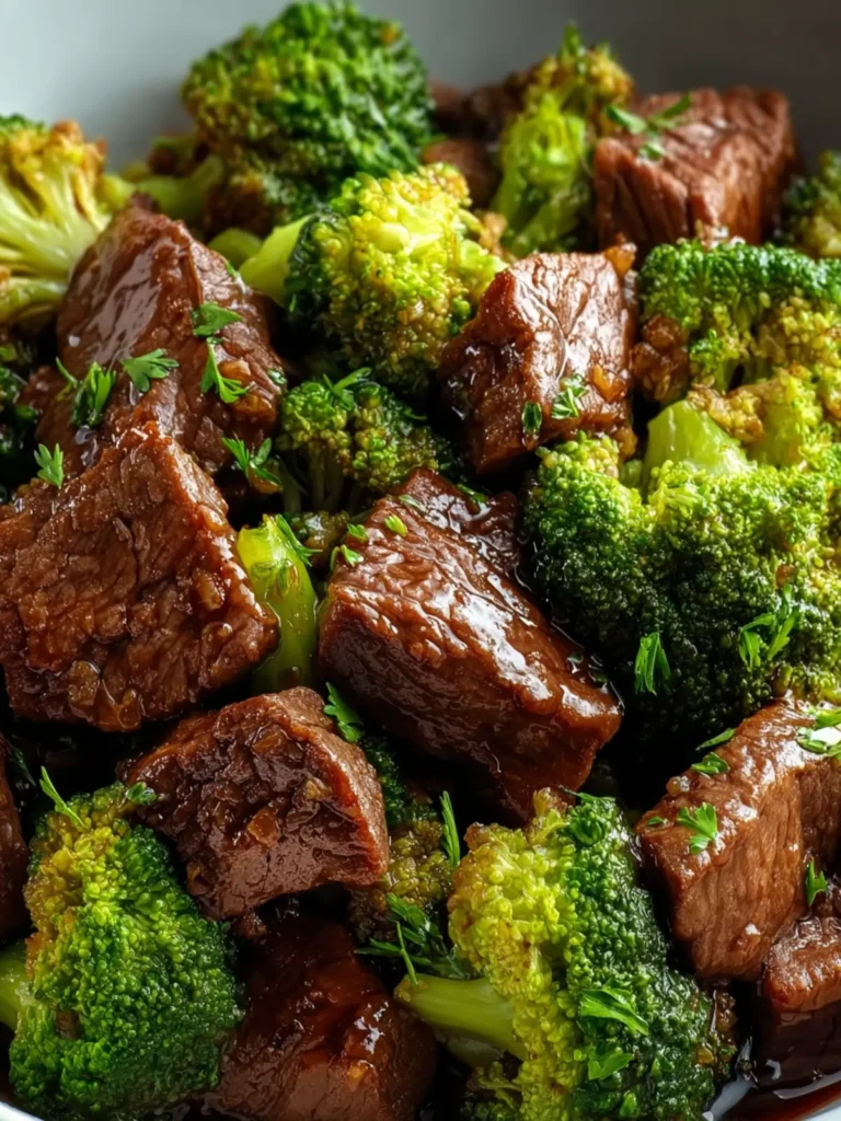 Beef and Broccoli with Stew Meat First Image