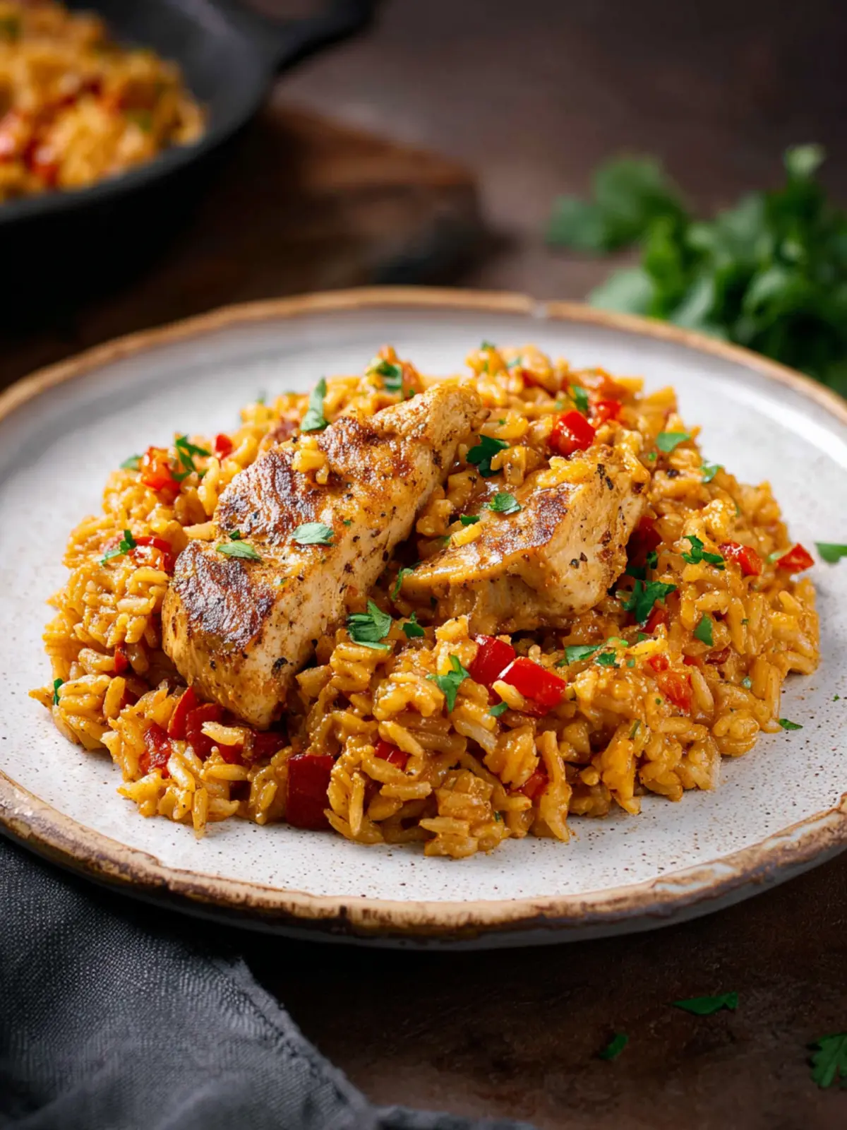 Cajun Chicken and Rice First Image