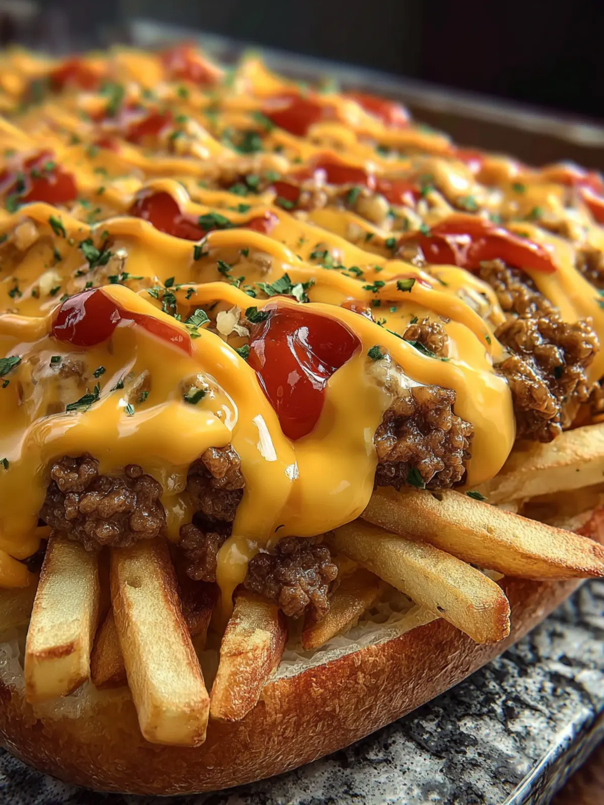 Cheeseburger French Fry Casserole First Image
