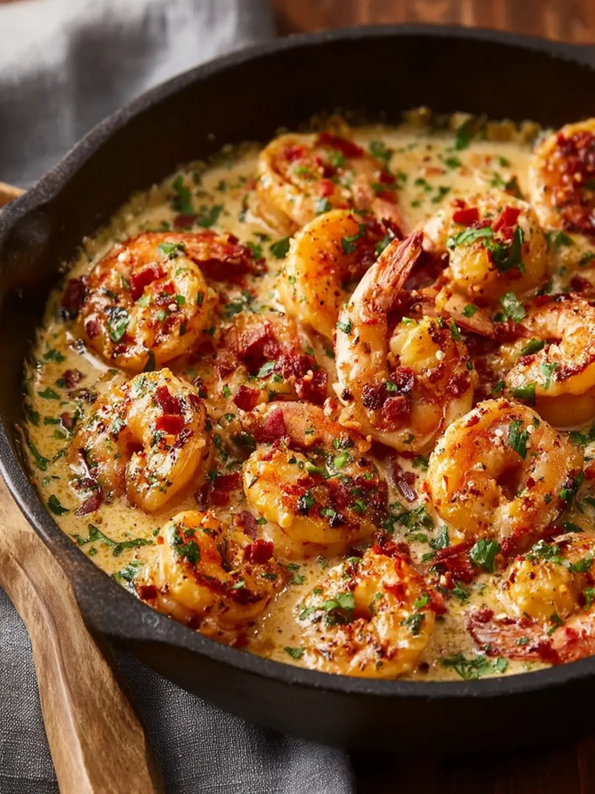 Creamy Garlic Shrimp: A Cozy Classic with Timeless Flavor First Image